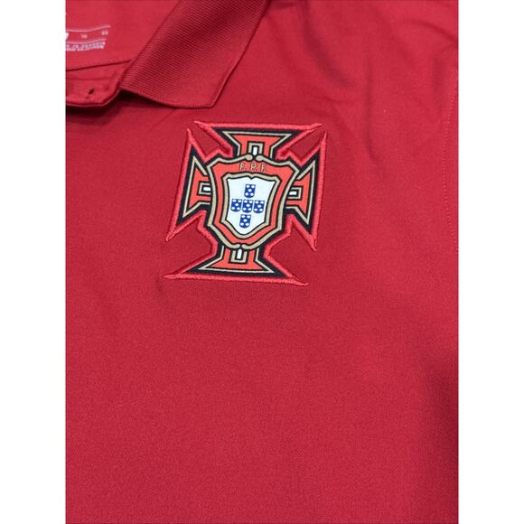 Portugal Nike 20/21 Home Soccer Red Men's Jersey Size XL - Picture 2 of 8